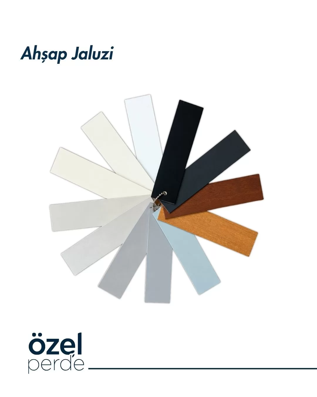 Ahşap Jaluzi - Bej görsel 6