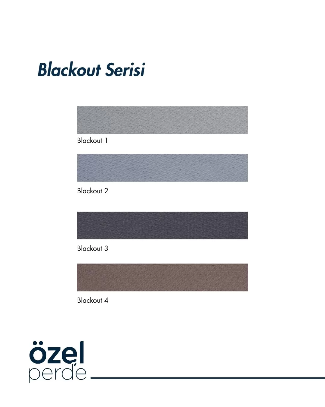 Blackout Plise Perde -  Koyu Gri (%100 Karartma - Mahremiyet) görsel 7