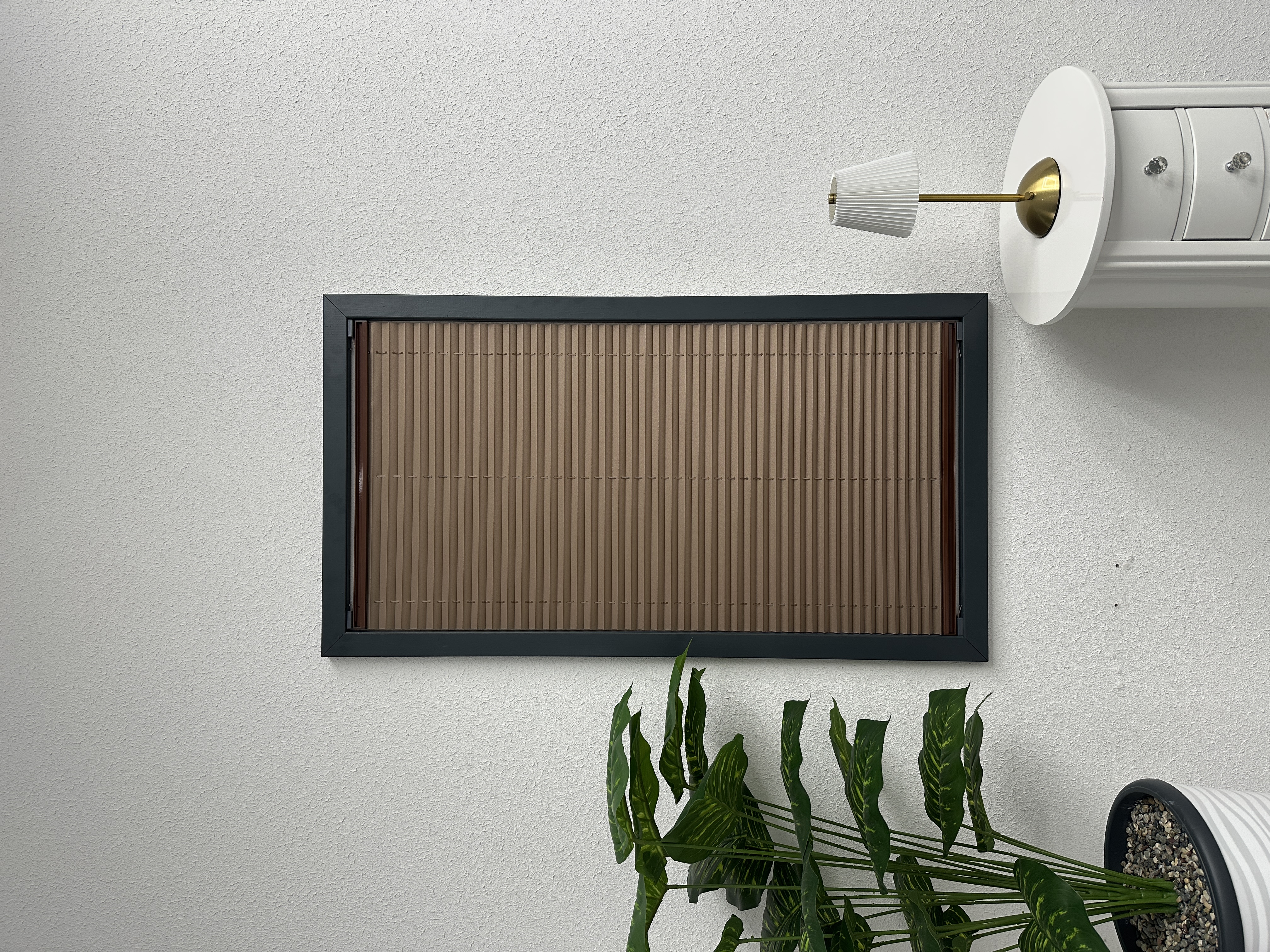 Perla Plise - Kahverengi