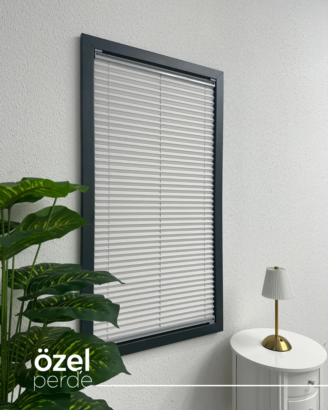 Perla Plise - Açık Gri görsel 4