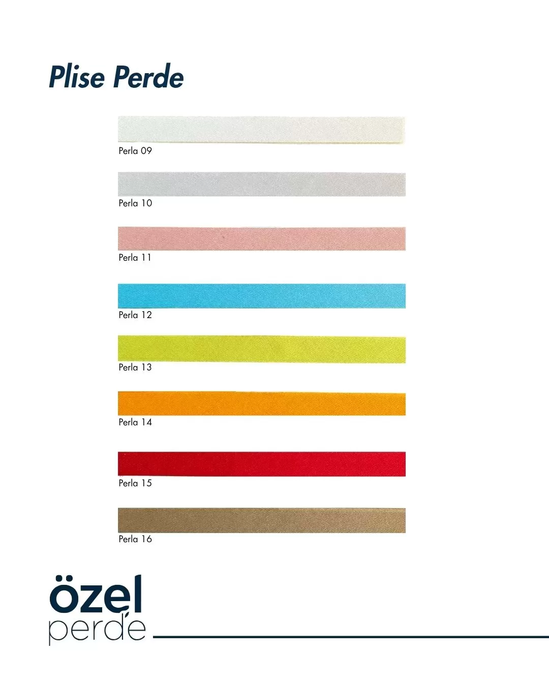 Çiftli Sistem Plise Perde Düz Renk görsel 9
